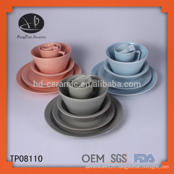 restaurant ceramic dinner plate set